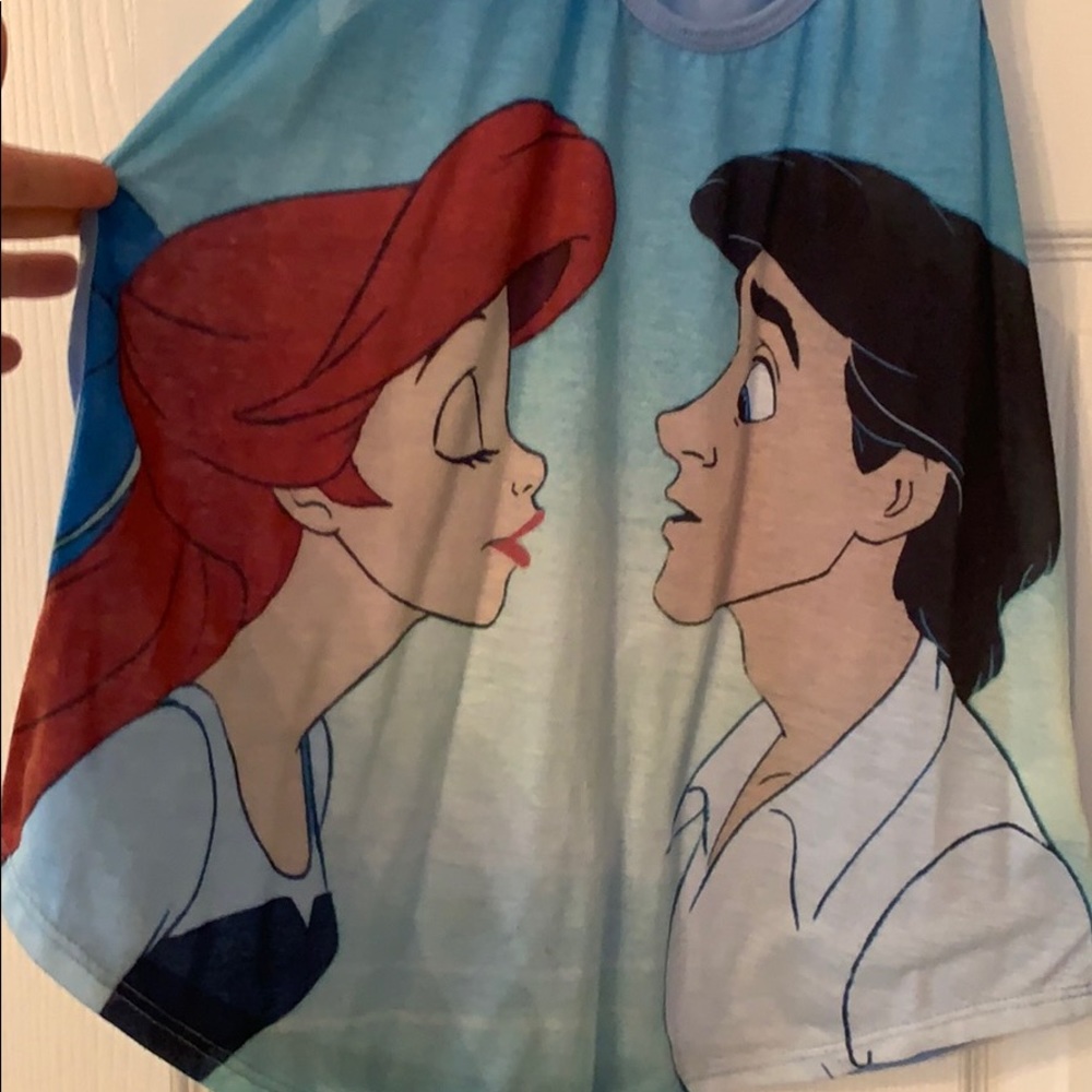 Hot Topic Little Mermaid Racer Back Tank - Picture 2 of 4